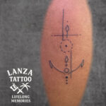 Lanza Tattoo Puerto del Carmen Lanzarote Anchor