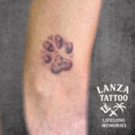 Lanza Tattoo Puerto del Carmen Lanzarote Paw Print