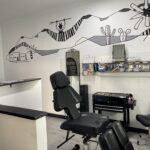 Tattoo studio in Puerto del Carmen with workstation and hygiene area